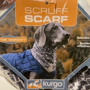 NEW Kurgo Scruf Scarf Reflective Dog Snood Scarf Large